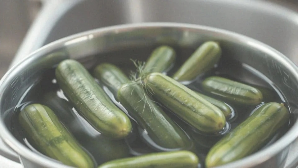 Ile moczyć ogórki przed kiszeniem, by uzyskać najlepszy smak?