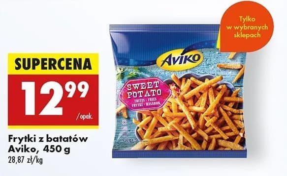 Ile kosztują frytki w Biedronce? Sprawdź aktualne ceny i promocje